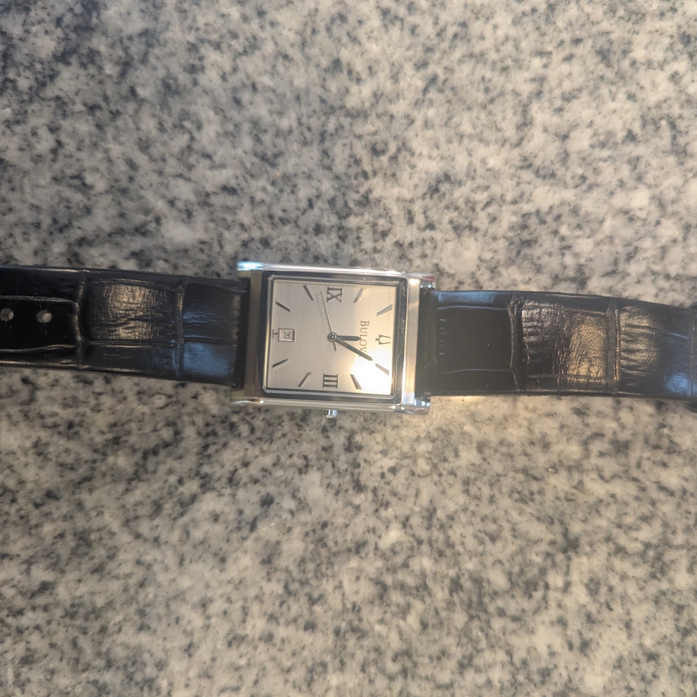 Bulova Rectangular Dress Watch - Picture 2 of 3